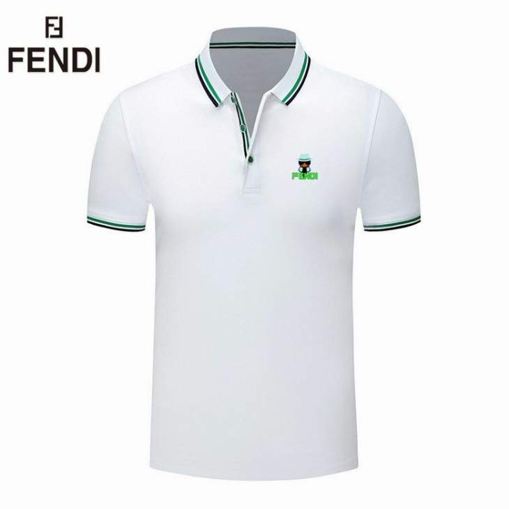 Picture of Fendi Polo Shirts Short _SKUFendiM-3XL25tn6128155